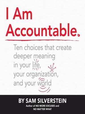 cover image of I Am Accountable
